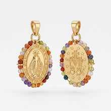 Cargar imagen en el visor de la galería, Milagrosa Cristales, Oro 18k