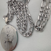 Load image into Gallery viewer, Medallón Virgen del Carmen, Plata