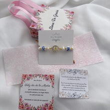 Load image into Gallery viewer, Pulsera Virgen Maria Lirio