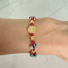 Load image into Gallery viewer, Pulsera de San Benito Colorida