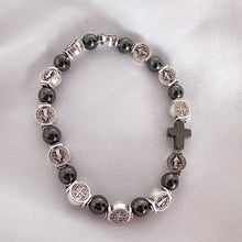 Load image into Gallery viewer, Pulsera de San Benito, Onix Negro