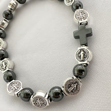 Cargar imagen en el visor de la galería, Pulsera de San Benito Onix