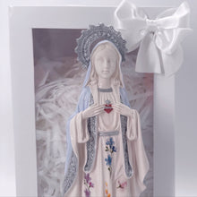 Load image into Gallery viewer, Virgen del Inmaculado Corazón Celeste