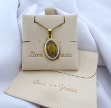 Load image into Gallery viewer, Cadena con dije de Medalla Milagrosa Oro 14k