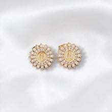 Load image into Gallery viewer, Aretes Guadalupitas, Oro 14K