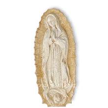 Load image into Gallery viewer, Guadalupana para colgar, cuadro religioso artesanal | Llena de Gracia Ecuador