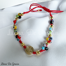 Load image into Gallery viewer, Pulsera de San Benito Colorida
