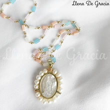 Load image into Gallery viewer, Collar de Guadalupe chapado en Oro 14k