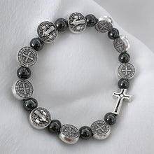 Load image into Gallery viewer, Pulsera de San Benito, Onix Negro
