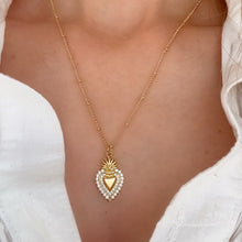 Cargar imagen en el visor de la galería, Sagrado Corazón Mini Cristales | Llena de Gracia Ecuador
