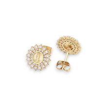 Load image into Gallery viewer, Aretes Guadalupitas, Oro 14K
