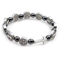 Cargar imagen en el visor de la galería, PulseraSan Benito, Onix Negro
