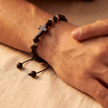 Cargar imagen en el visor de la galería, Pulsera Fortaleza Negro
