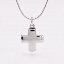 Load image into Gallery viewer, Cruz Cuadrada, Plata
