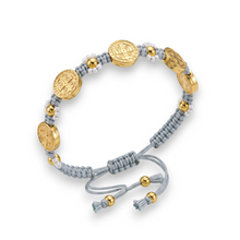 Load image into Gallery viewer, Pulsera San Benito Floreada
