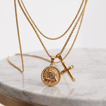 Cargar imagen en el visor de la galería, Cadena Cruz de Maria
