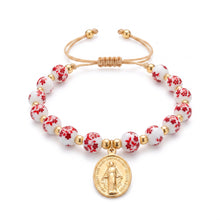 Load image into Gallery viewer, Pulsera Dalia de Virgen María | Llena de Gracia Ecuador
