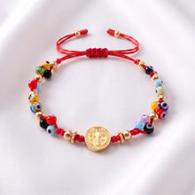 Load image into Gallery viewer, Pulsera de San Benito Colorida
