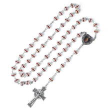 Cargar imagen en el visor de la galería, Rosario Divina Misericordia Plata 925
