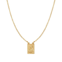 Cargar imagen en el visor de la galería, Mini Escapulario Virgen del Carmen, Oro 18k
