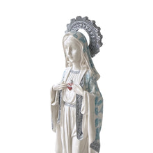 Load image into Gallery viewer, Virgen del Inmaculado Corazón, Turquesa
