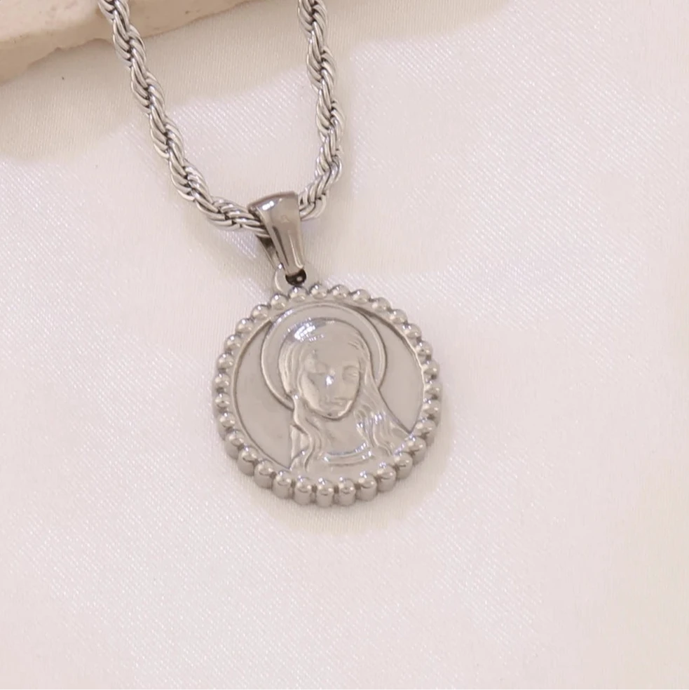 Cadena Virgencita, Plata Esterlina
