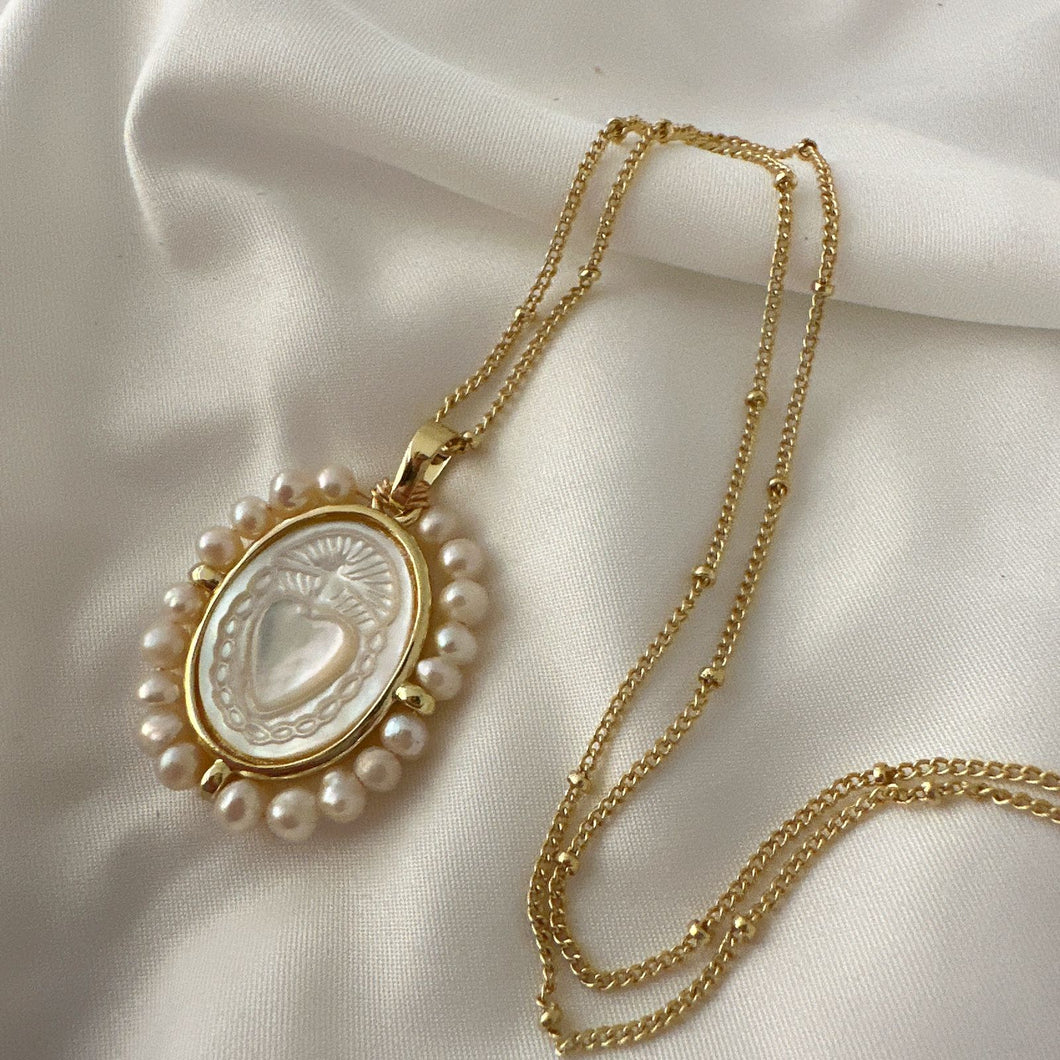 Cadena con dije Sagrado Corazón