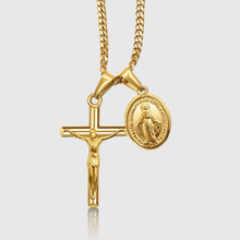 Cargar imagen en el visor de la galería, Cadena Devoción, Oro 18k
