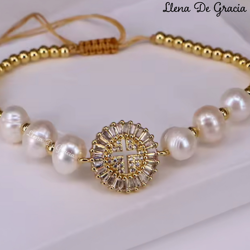 🌸Pulsera  Bendición de Cruz🌸