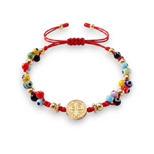 Load image into Gallery viewer, Pulsera de San Benito Colorida

