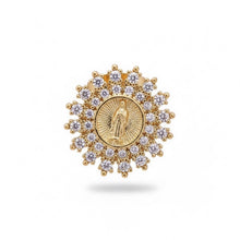 Load image into Gallery viewer, Aretes Guadalupitas, Oro 14K
