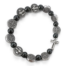 Load image into Gallery viewer, Pulsera de San Benito, Onix Negro
